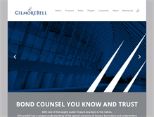 Tablet Screenshot of gilmorebell.com